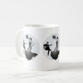 Mug Musique de danse flamenco (Devant gauche)