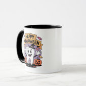 Mug Musique de dentiste d'Halloween (Devant gauche)