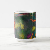 Mug Musique de design de fusion rose (Centre)