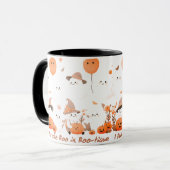 Mug Musique de design Halloween (Devant gauche)