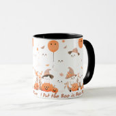 Mug Musique de design Halloween (Devant droit)