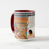 Mug Musique de design royal égyptienne (Devant gauche)