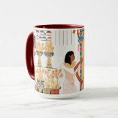 Mug Musique de design royal égyptienne (Devant gauche)
