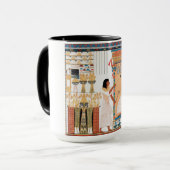 Mug Musique de design royal égyptienne (Devant gauche)