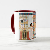 Mug Musique de design royal égyptienne (Devant gauche)