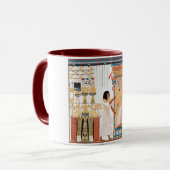 Mug Musique de design royal égyptienne (Devant gauche)