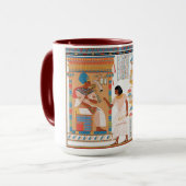 Mug Musique de design royal égyptienne (Devant gauche)