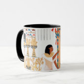 Mug Musique de design royal égyptienne (Devant gauche)
