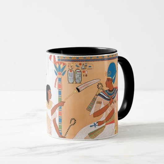Mug Musique de design royal égyptienne (Devant droit)