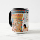 Mug Musique de design royal égyptienne (Devant gauche)