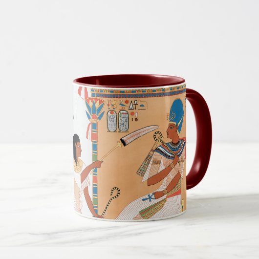 Mug Musique de design royal égyptienne (Devant droit)