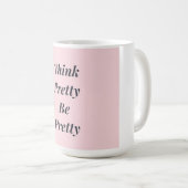 Mug Musique de devis inspirante (Devant droit)