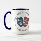 Mug Musique de devis LIFE - choisir style & couleur (Gauche)