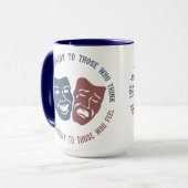 Mug Musique de devis LIFE - choisir style & couleur (Devant gauche)