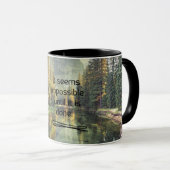 Mug Musique de devis motivationnelle (Devant droit)