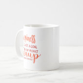 Mug Musique de devis motivationnelle (Devant gauche)