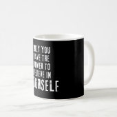 Mug Musique de devis motivationnelle géniale (Devant droit)