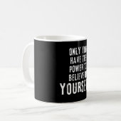 Mug Musique de devis motivationnelle géniale (Devant gauche)