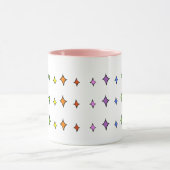 Mug Musique de diamant arc-en-ciel (Centre)