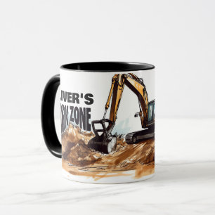 Mug Musique de Digger personnalisée