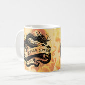Mug Musique de dragon de feu (Devant gauche)