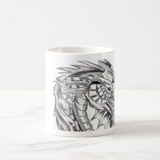 Mug Musique de dragon de feu (Centre)