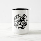 Mug Musique de dragon noir (Centre)