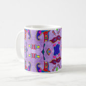 Mug Musique de dragon pourpre (Devant gauche)
