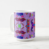 Mug Musique de dragon pourpre (Devant gauche)