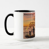 Mug Musique de Fête des pères personnalisée (Gauche)