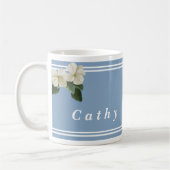 Mug Musique de fleurs personnalisée (Gauche)