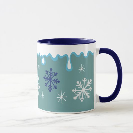 Mug Musique de flocon de neige (Droite)