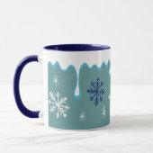 Mug Musique de flocon de neige (Gauche)