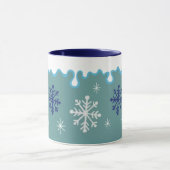 Mug Musique de flocon de neige (Centre)