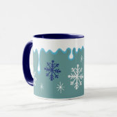 Mug Musique de flocon de neige (Devant gauche)