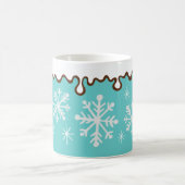 Mug Musique de flocon de neige (Centre)