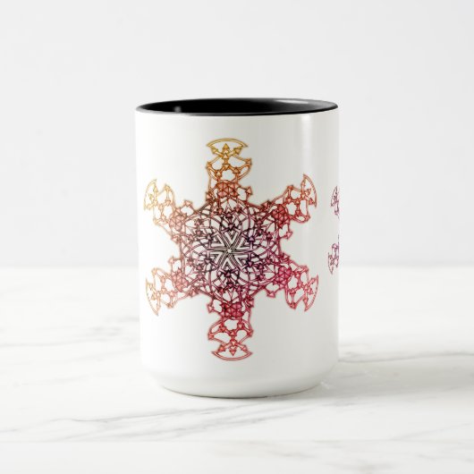 Mug Musique de flocon de neige chaude (Centre)