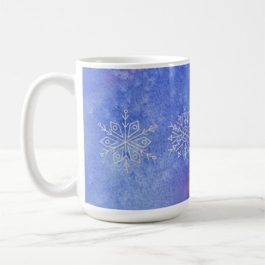 Mug Musique de flocon d'hiver (Gauche)