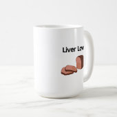 Mug Musique de foie (Devant droit)