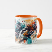 Mug Musique de football (Devant droit)