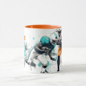 Mug Musique de football (Centre)
