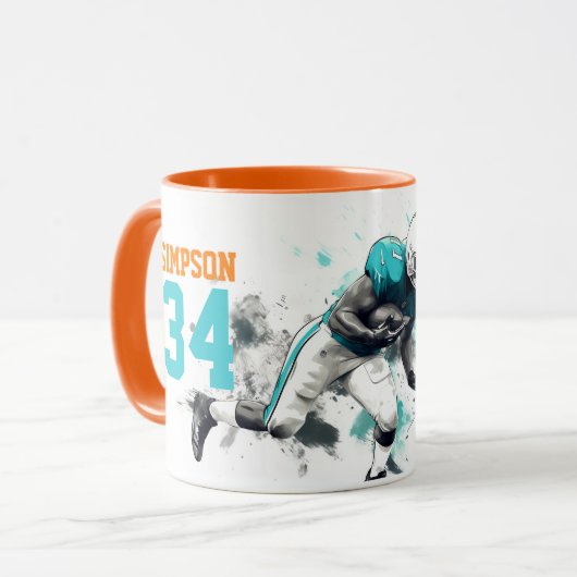 Mug Musique de football (Devant gauche)