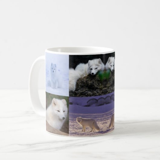 Mug Musique de Fox arctique (Devant gauche)