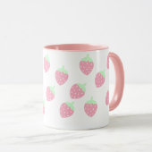 Mug Musique de fraise Kawaii (Devant droit)