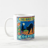 Mug Musique de fruit de chat noir (Gauche)