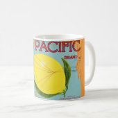 Mug Musique de fruits de citron (Devant droit)