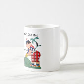 Mug Musique de golf personnalisée (Devant droit)