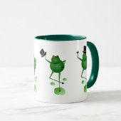 Mug Musique de grenouilles (Devant droit)