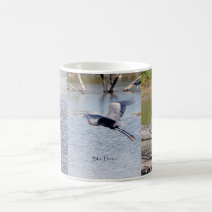 Mug Musique de Héron bleu