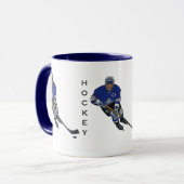 Mug Musique de hockey (Devant gauche)
